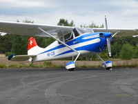 HB-COK @ EBZR - Cessna C170B HB-COK Smooth Oldies Flyer - by Alex Smit