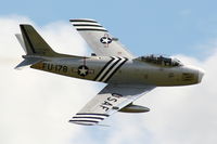 G-SABR @ EGWC - Displaying at the Cosford Air Show - by Chris Hall