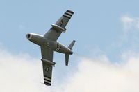 G-SABR @ EGWC - Displaying at the Cosford Air Show - by Chris Hall