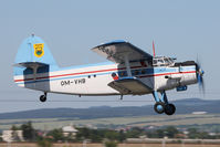 OM-VHB @ PZY - Aeroclub Dunica nad Vahom Antonov An-2 - by Juergen Postl
