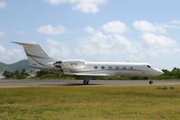 N77D @ TNCM - taking off - by daniel jef