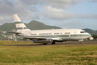 N370BC @ TNCM - taxing runway 10