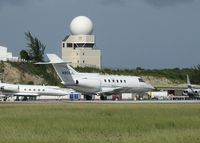 N803JL @ TNCM - taking off