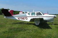 N7987D @ I74 - At the Urbana, Ohio breakfast fly-in - by Bob Simmermon