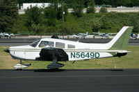 N5649D @ KBFI - KBFI - by Nick Dean