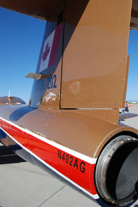 N402AG @ KAPA - Displayed at Air Power Heritage Week 2009