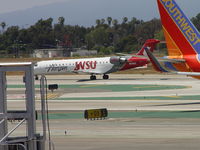 N616QX @ LAX - Was allowed to turn in front of 3 waiting aircraft - by Helicopterfriend