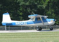 N4043U @ DTN - Starting to roll for take off on runway 14 at the Shreveport Downtown airport. - by paulp