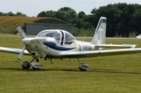 G-BYXN @ EGWC - Displaying at the Cosford Air Show - by Chris Hall