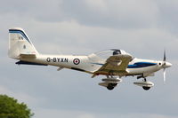 G-BYXN @ EGWC - Displaying at the Cosford Air Show - by Chris Hall