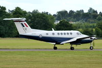 ZK451 @ EGWC - RAF 3FTS / 45(R) Sqn King Air B200 displaying at the Cosford Air Show - by Chris Hall