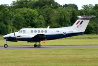 ZK451 @ EGWC - RAF 3FTS / 45(R) Sqn King Air B200 displaying at the Cosford Air Show - by Chris Hall