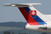 OM-BYO @ PZY - Slovak Government Flying Service Tupolev TU-154M - by Juergen Postl