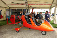 G-GSMT @ EGTB - exhibited at 2009 AeroExpo at Wycombe Air Park - by Terry Fletcher