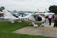 G-CETF @ EGTB - CTSW exhibited at 2009 AeroExpo at Wycombe Air Park - by Terry Fletcher