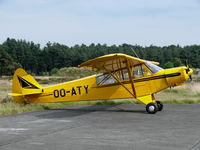 OO-ATY @ EBZR - Piper Pa18-150 Super Cub OO-ATY Aeroclub Brasschaat - by Alex Smit