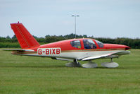 G-BIXB @ EGTB - Visitor to 2009 AeroExpo at Wycombe Air Park - by Terry Fletcher