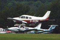 G-BGWM @ EGTB - Visitor to 2009 AeroExpo at Wycombe Air Park - by Terry Fletcher