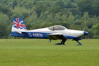 G-NIEN @ EGTB - Visitor to 2009 AeroExpo at Wycombe Air Park - by Terry Fletcher