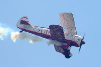 N5057V @ EGWC - Team Guinot Boeing Stearman displaying at the Cosford Air Show - by Chris Hall