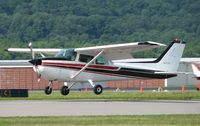 N4879G @ KIPT - Arriving at the 2009 WRAP Fly-In Pancake Breakfast - by Sam Andrews