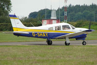 G-SHAY @ EGTB - Visitor to 2009 AeroExpo at Wycombe Air Park - by Terry Fletcher