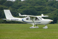 G-CEFP @ EGTB - Visitor to 2009 AeroExpo at Wycombe Air Park - by Terry Fletcher
