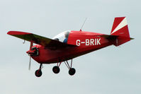 G-BRIK @ EGTB - Visitor to 2009 AeroExpo at Wycombe Air Park - by Terry Fletcher