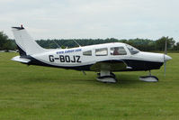G-BOJZ @ EGTB - Visitor to 2009 AeroExpo at Wycombe Air Park - by Terry Fletcher