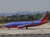 N704SW @ LAX - Waiting it's turn to start take off roll westbound 24L - by Helicopterfriend