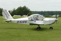 G-SJES @ EGTB - Visitor to 2009 AeroExpo at Wycombe Air Park - by Terry Fletcher