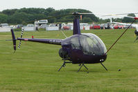 G-BJUC @ EGTB - Robinson at Wycombe Air Park