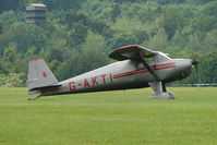 G-AKTI @ EGTB - Visitor to 2009 AeroExpo at Wycombe Air Park