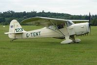 G-TENT @ EGTB - Visitor to 2009 AeroExpo at Wycombe Air Park - by Terry Fletcher