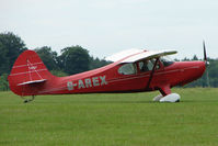 G-AREX @ EGTB - Visitor to 2009 AeroExpo at Wycombe Air Park - by Terry Fletcher