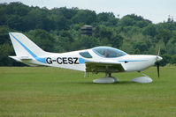 G-CESZ @ EGTB - Visitor to 2009 AeroExpo at Wycombe Air Park - by Terry Fletcher