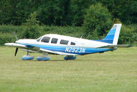 N2923N @ EGTB - Visitor to 2009 AeroExpo at Wycombe Air Park - by Terry Fletcher