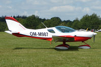 OM-M987 @ EGTB - Visitor to 2009 AeroExpo at Wycombe Air Park
