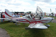 OK-NUR77 @ EGTB - exhibited at 2009 AeroExpo at Wycombe Air Park - by Terry Fletcher