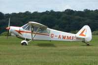 G-AWMF @ EGTB - Visitor to 2009 AeroExpo at Wycombe Air Park