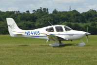 N54105 @ EGTB - Visitor to 2009 AeroExpo at Wycombe Air Park - by Terry Fletcher