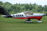 G-SBRK @ EGTB - Visitor to 2009 AeroExpo at Wycombe Air Park - by Terry Fletcher