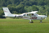 G-JABJ @ EGTB - Visitor to 2009 AeroExpo at Wycombe Air Park