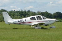 G-CRLA @ EGTB - Visitor to 2009 AeroExpo at Wycombe Air Park - by Terry Fletcher