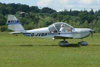 G-JVBP @ EGTB - Visitor to 2009 AeroExpo at Wycombe Air Park - by Terry Fletcher