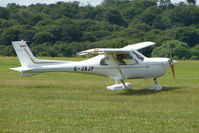 G-JAJP @ EGTB - Visitor to 2009 AeroExpo at Wycombe Air Park - by Terry Fletcher