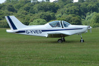 G-YVES @ EGTB - Visitor to 2009 AeroExpo at Wycombe Air Park