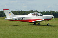 G-XCIT @ EGTB - Visitor to 2009 AeroExpo at Wycombe Air Park - by Terry Fletcher