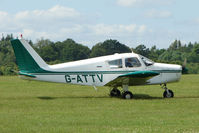 G-ATTV @ EGTB - Visitor to 2009 AeroExpo at Wycombe Air Park - by Terry Fletcher