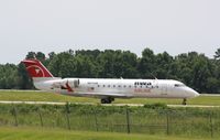 N8745B @ KSAV - CL-600-2B19 - by Mark Pasqualino